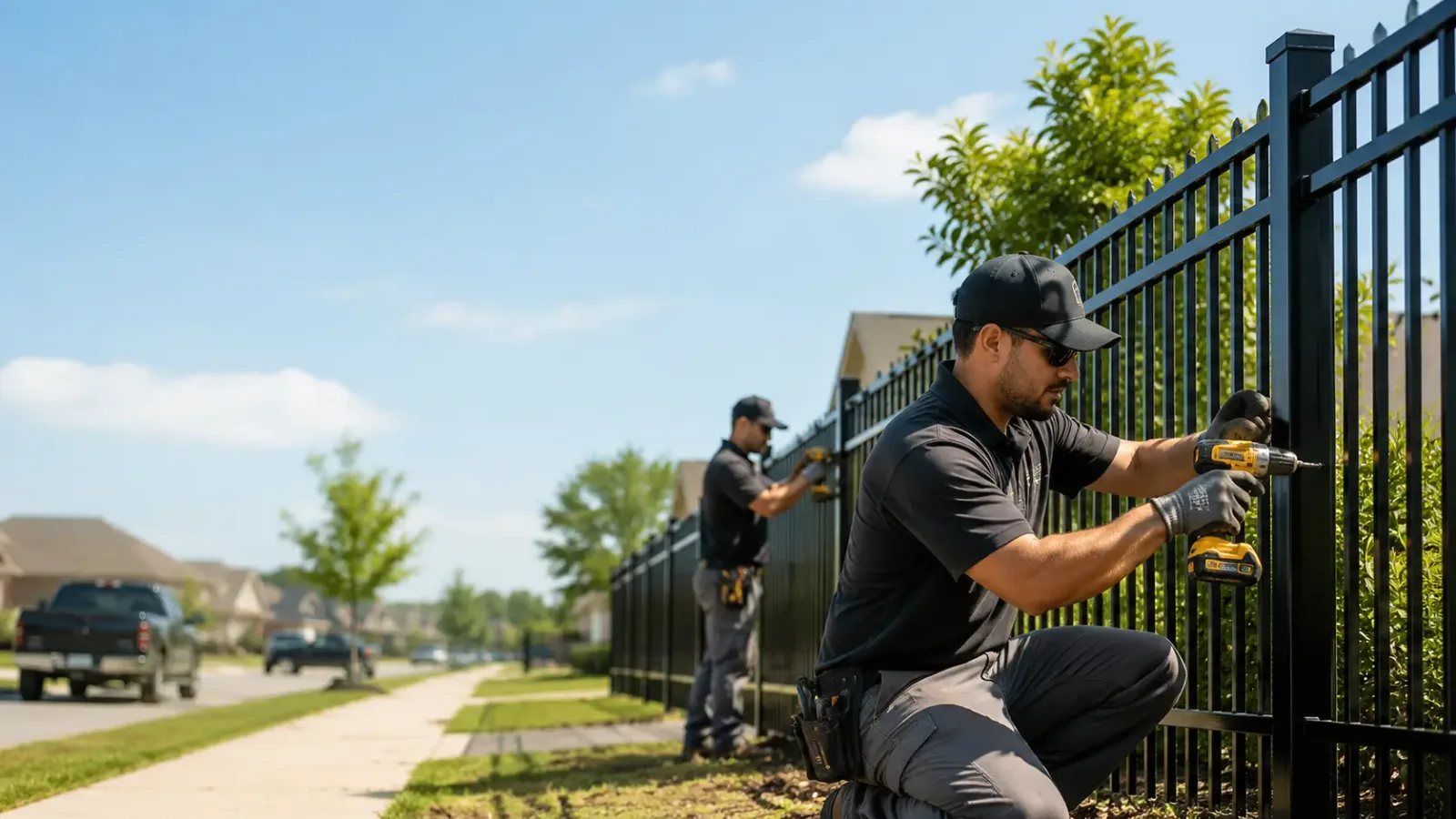 Metal Fence Installation in Thayer, IL